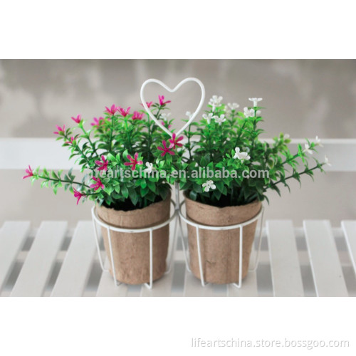 succulents, plastic plant, 18cm flower bonsai
